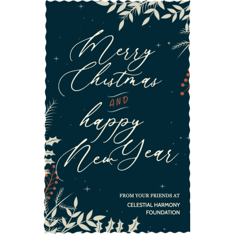 Christmas and New Year Script eCard